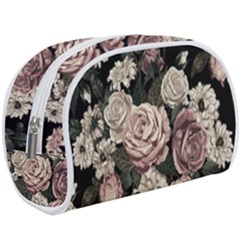 Elegant Seamless Pattern Blush Toned Rustic Flowers Makeup Case (large) by Vaneshart