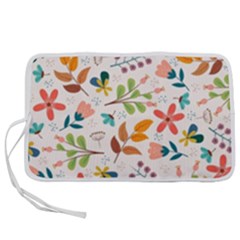 Colorful Ditsy Floral Print Background Pen Storage Case (m) by Vaneshart