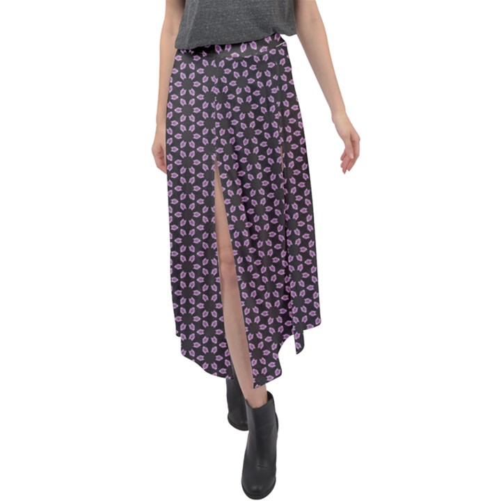 Kettukas SC #18 Velour Split Maxi Skirt