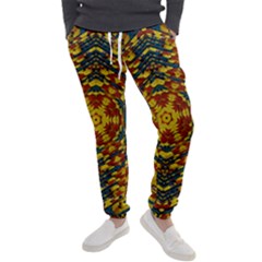 Yuppie And Hippie Art With Some Bohemian Style In Men s Jogger Sweatpants by pepitasart