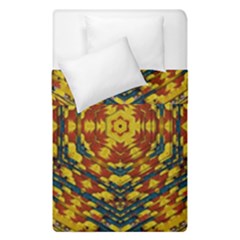 Yuppie And Hippie Art With Some Bohemian Style In Duvet Cover Double Side (single Size) by pepitasart