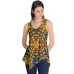 Yuppie And Hippie Art With Some Bohemian Style In Sleeveless Tunic by pepitasart