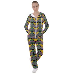 Plumeria And Frangipani Temple Flowers Ornate Women s Tracksuit by pepitasart