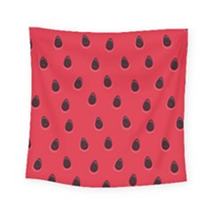 Seamless Watermelon Surface Texture Square Tapestry (small) by Vaneshart