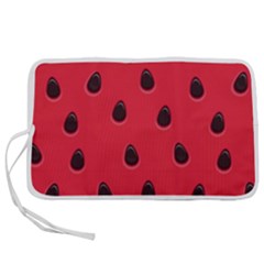 Seamless Watermelon Surface Texture Pen Storage Case (m)