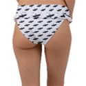 Freedom Concept Graphic Silhouette Pattern Frill Bikini Bottom View2