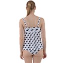 Freedom Concept Graphic Silhouette Pattern Twist Front Tankini Set View2