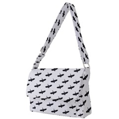 Freedom Concept Graphic Silhouette Pattern Full Print Messenger Bag (s) by dflcprintsclothing