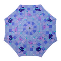 Seamless Pattern Pastel Galaxy Future Golf Umbrellas by Vaneshart