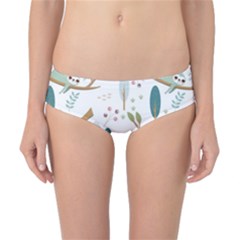 Pattern Sloth Woodland Classic Bikini Bottoms by Vaneshart