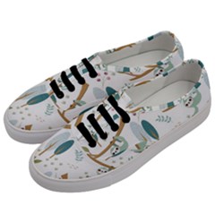 Pattern Sloth Woodland Men s Classic Low Top Sneakers by Vaneshart