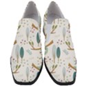 Pattern Sloth Woodland Women Slip On Heel Loafers View1