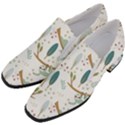 Pattern Sloth Woodland Women Slip On Heel Loafers View2