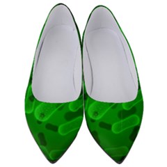 Green Rod Shaped Bacteria Women s Low Heels by Vaneshart