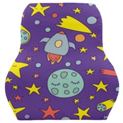 Card With Lovely Planets Car Seat Back Cushion  by Vaneshart