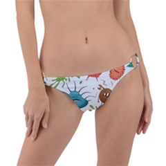 Dangerous Streptococcus Lactobacillus Staphylococcus Others Microbes Cartoon Style Vector Seamless Ring Detail Bikini Bottom