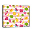 Tropical Fruits Berries Seamless Pattern Canvas 14  x 11  (Stretched) View1