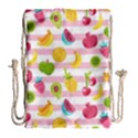 Tropical Fruits Berries Seamless Pattern Drawstring Bag (Large) View2