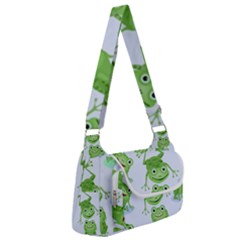 Cute Green Frogs Seamless Pattern Multipack Bag