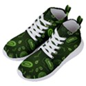 Bacteria Virus Seamless Pattern Inversion Women s Lightweight High Top Sneakers View2