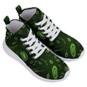 Bacteria Virus Seamless Pattern Inversion Women s Lightweight High Top Sneakers View3