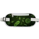 Bacteria Virus Seamless Pattern Inversion Rounded Waist Pouch View1