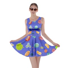 Virus Seamless Pattern Skater Dress by Vaneshart