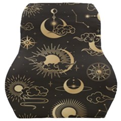 Asian Seamless Pattern With Clouds Moon Sun Stars Vector Collection Oriental Chinese Japanese Korean Car Seat Back Cushion  by Vaneshart