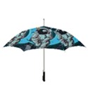 Astronaut Full Color Straight Umbrellas View3