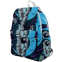 Astronaut Full Color Top Flap Backpack by Vaneshart