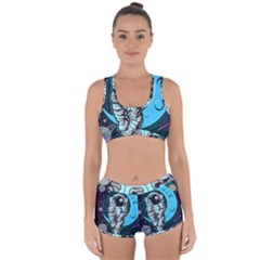 Astronaut Full Color Racerback Boyleg Bikini Set by Vaneshart