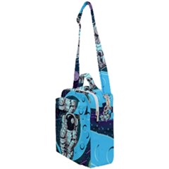 Astronaut Full Color Crossbody Day Bag by Vaneshart