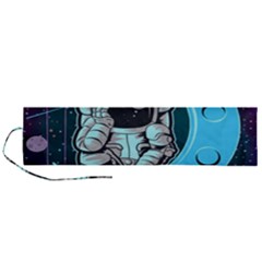 Astronaut Full Color Roll Up Canvas Pencil Holder (l) by Vaneshart