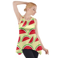 Watermelon Pattern Side Drop Tank Tunic by Vaneshart