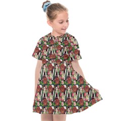 Swimmer 20s Teal Kids  Sailor Dress by snowwhitegirl