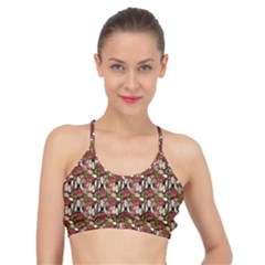 Swimmer 20s Brown Basic Training Sports Bra by snowwhitegirl