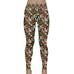 Swimmer 20s Green Classic Yoga Leggings by snowwhitegirl