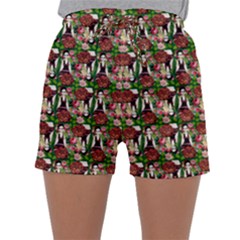 Swimmer 20s Green Sleepwear Shorts by snowwhitegirl