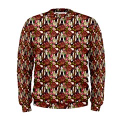 Swimmer 20s Burgundy Men s Sweatshirt by snowwhitegirl