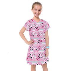 Children Pattern Design Kids  Drop Waist Dress by Vaneshart