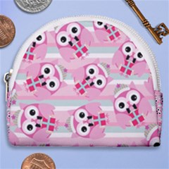 Children Pattern Design Horseshoe Style Canvas Pouch by Vaneshart