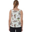 Seamless Pattern With Cute Sloths Sleep More Velvet Tank Top View2