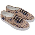 Vintage Tribal Seamless Pattern With Ethnic Motifs Women s Classic Low Top Sneakers View3