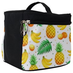 Tropical Fruits Pattern Make Up Travel Bag (big) by Vaneshart