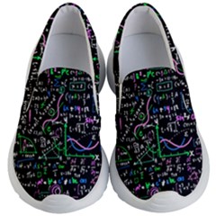 Math Linear Mathematics Education Circle Background Kids Lightweight Slip Ons by Vaneshart