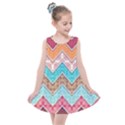 Ethnic Floral Pattern Kids  Summer Dress View1