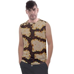 Python Skin Seamless Background Vector Graphic Art Men s Regular Tank Top by Vaneshart