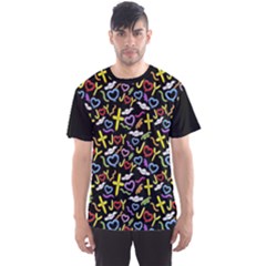 Joyful Balloons Patternmen s Sport Mesh Tee