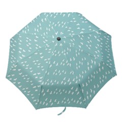 Group Of Birds Flying Graphic Pattern Folding Umbrellas