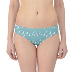 Group Of Birds Flying Graphic Pattern Hipster Bikini Bottoms